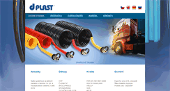 Desktop Screenshot of dplast.cz